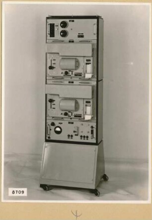 Logarithmie-Verstärker, Typ 06.96002.1, komplett; Foto 1953