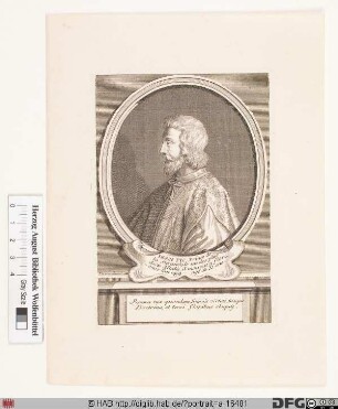Bildnis Giovanni Pico della Mirandola, conte di Concordia