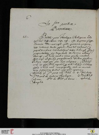 Tractatus Primus