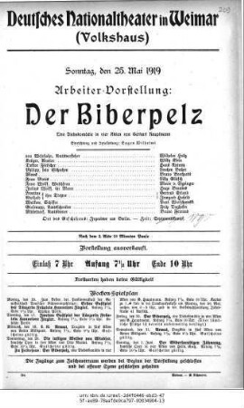 Der Biberpelz