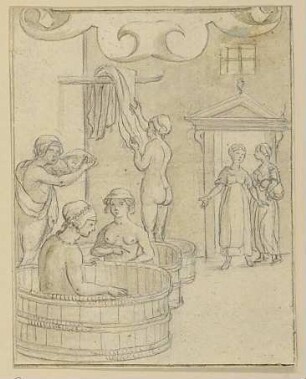 Frauen im Badehaus