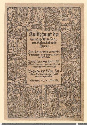 Außlegung der Sontags Euangelien