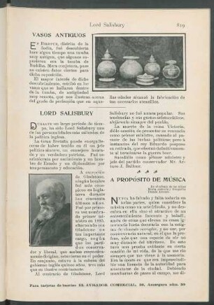 Lord Salisbury.