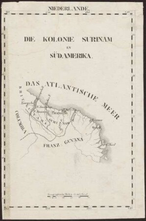 Die Kolonie Surinam In Südamerika