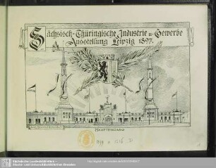 Sächsisch-Thüringische Industrie- und Gewerbe-Ausstellung, Leipzig, 1897 : Lichtdrucke