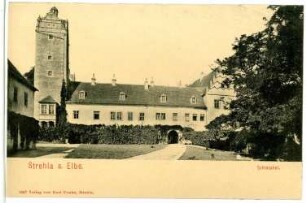 Strehla. Schlosshof