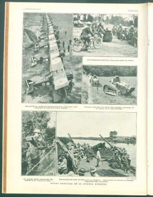 Notas gráficas de la guerra europea