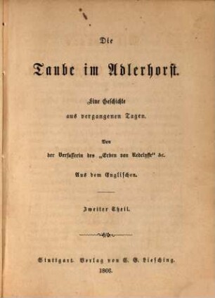 Miß Yonge's ausgewählte Erzählungen, 6,2