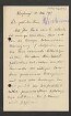 Brief von Wilhelm Wislicenus an Unbekannt