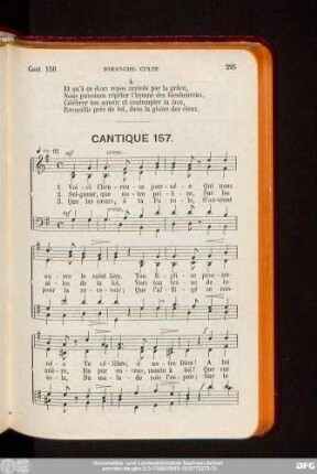 Cantique 157.