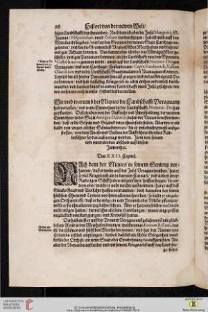 Das XXII. Capitel
