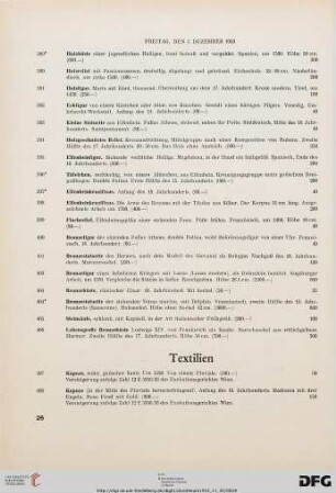 Textilien (Nr. 407-420)