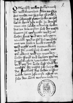 Betrachtung des Leidens Christi