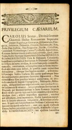 Privilegium Caesareum