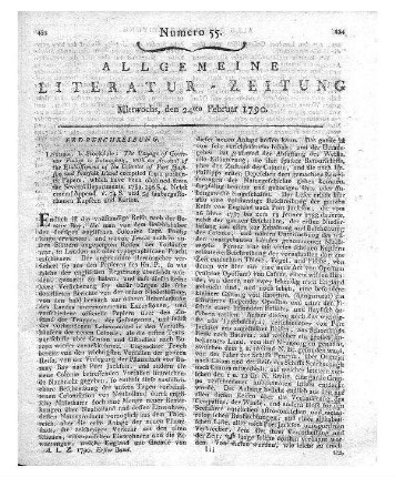 Allgemeine Dorfgeographie von Deutschland, oder alphabetische Beschreibung der Dörfer, Flecken, Stifter, Klöster etc. Erster Band: A bis L. Erfurt: Keyser, 1789
