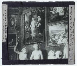 Haecht, Die Kunstkammer des Cornelis van der Geest : Ausschnitt (Gem. van Eyck, Die Toilette)
