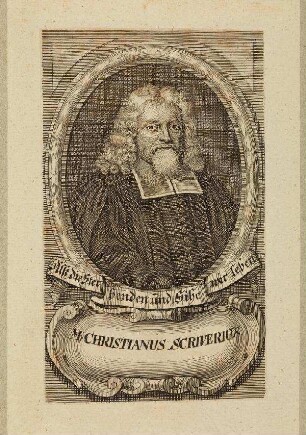 Bildnis von Christian Scriver (1629-1693)