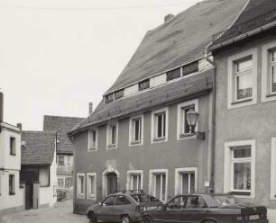 Mittweida, Wohnhaus : Mittweida, Wohnhaus, Brühl 4, nach 1693, um 1800, Straßenansicht