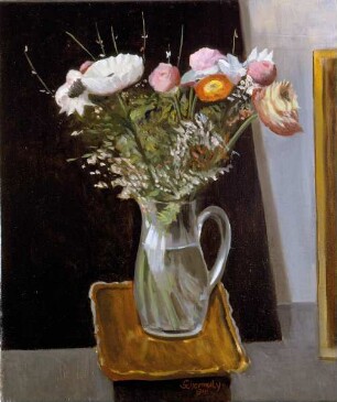 Blumen im Glaskrug
