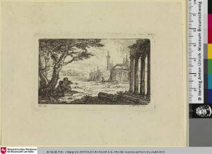 [Landschaft mit Ruinen]