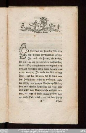 [Ueber Wahrheit Denken und Lehren.]