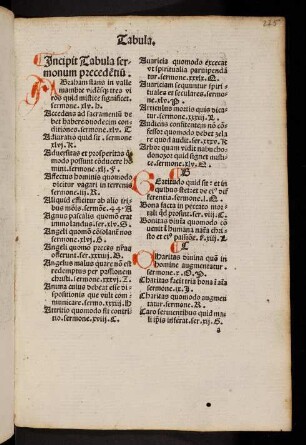 225r-231r, Tabula