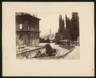 Palazzo Pitti, Florenz: Ansicht mit Blick auf den Palazzo Vecchio