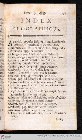 Index Geographicus