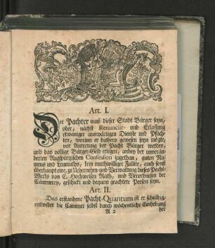 [Bedingnisse zu der Verpachtung der Matten...]