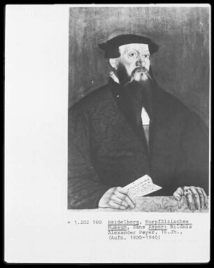 Bildnis Alexander Payer