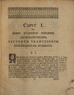 Clavis evangelii Johannis historico-ecclesiastica