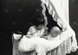 Günther und Sonnie Hanisch. Kinder des Fotografen Willy Hanisch