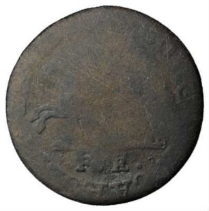 Fundmünze, Pfennig, 1819