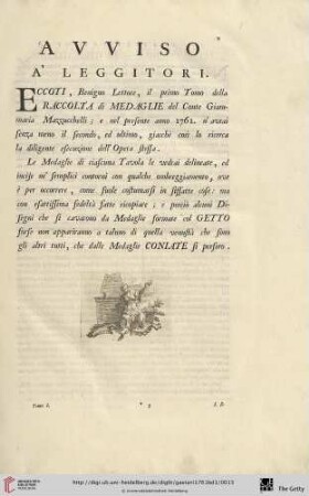 Avviso a ' leggitori