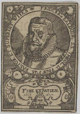 Bildnis des Frideric Balduin