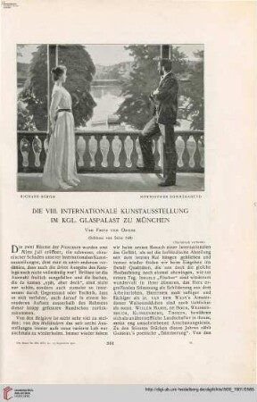 Die VIII. internationale Kunstausstellung im kgl. Glaspalast zu München, [3]