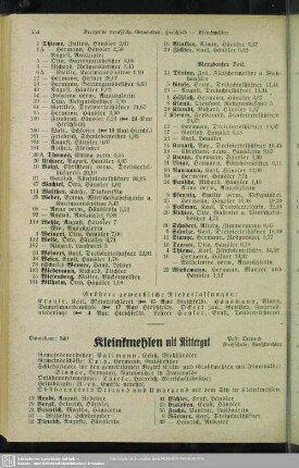 Kleinkmehlen mit Rittergut