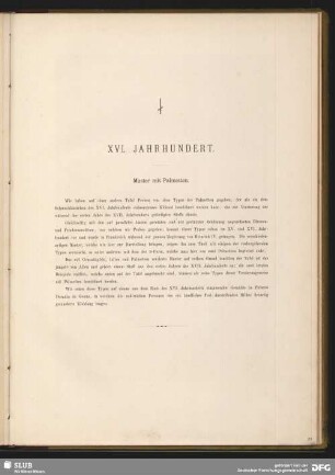 XVI. Jahrhundert