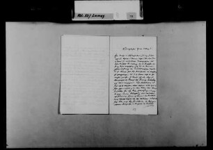 Schreiben von N.N. Lang, Würzburg, an August Lamey: Berufung von Lamey an die Universität Würzburg.