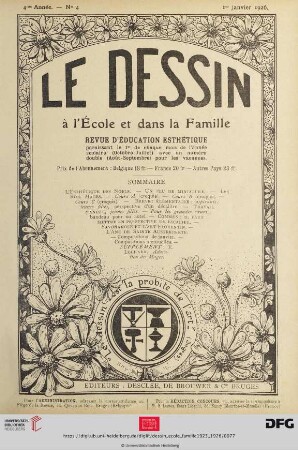 No. 4 (1er janvier 1926)