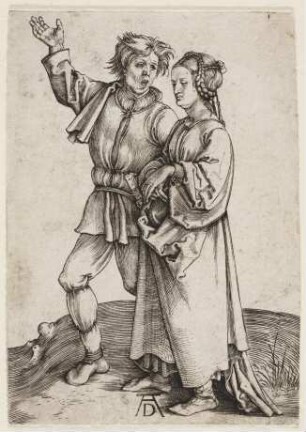 Der junge Bauer und seine Frau