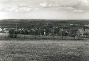 Obergurig-Schwarznaußlitz. Ortsteilansicht von Südosten