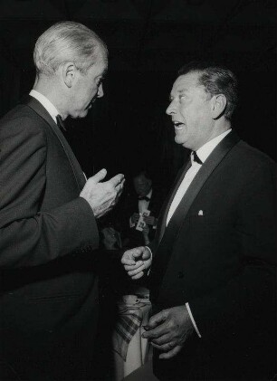 James Stewart, Hans Söhnker. 12. Internationale Filmfestspiele