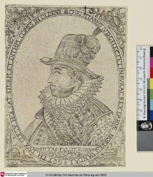 Christianus IV. D. G. [Christian IV. König von Dänemark]