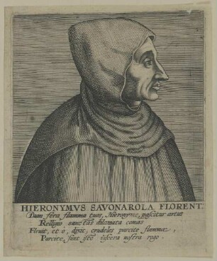Bildnis des Gerolamo Savonarola