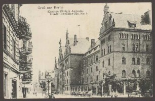 Ansichtskarte Kaserne Jüterboger Straße, Ecke Friesenstraße [2/3]