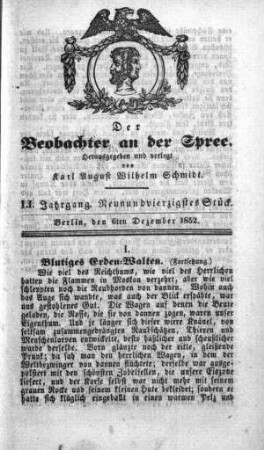 49. Stueck, 6. Dezember 1852