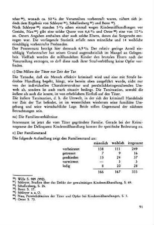 aaa) Der Familienstand