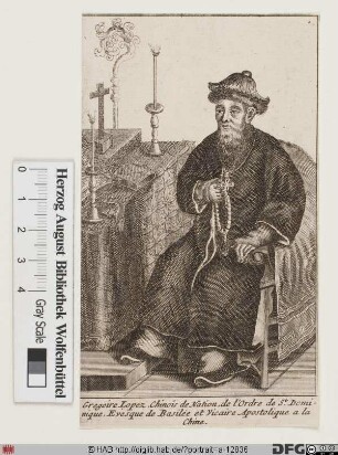 Bildnis Gregorio Lopez