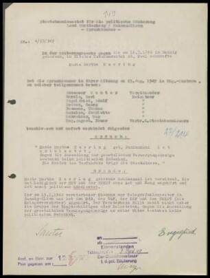 Haering, Maria Martha, geb. Schimanski